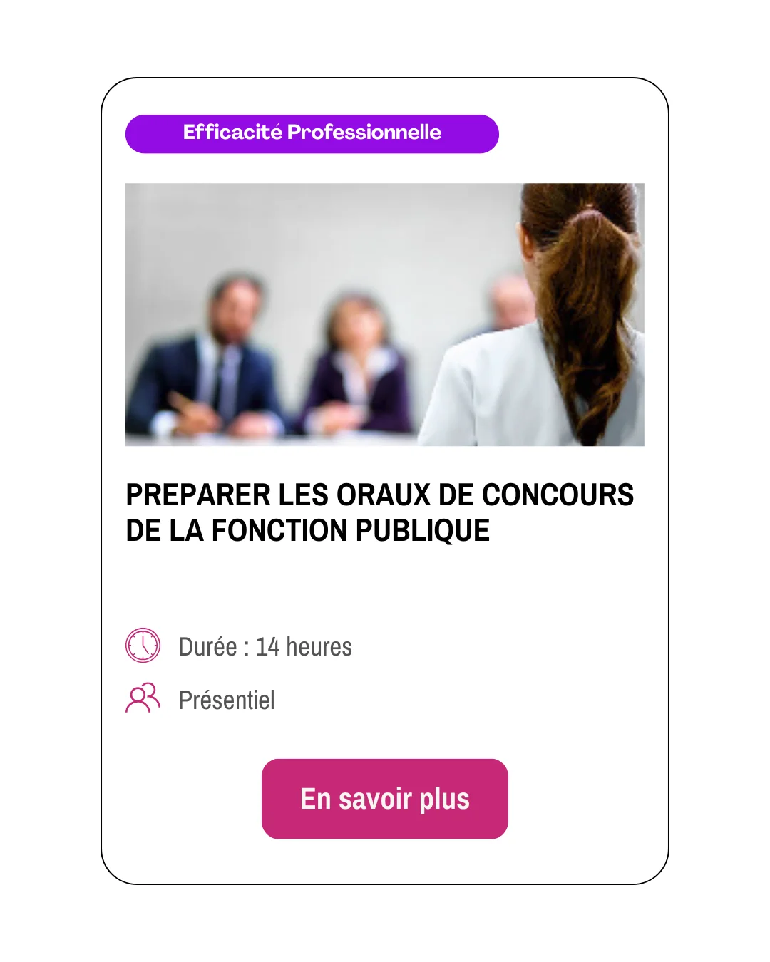 PREPARER Les oraux de concours de la fonction publique - Centre de formation à Bordeaux